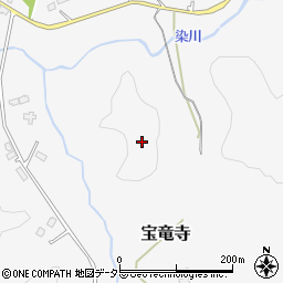 千葉県富津市宝竜寺周辺の地図