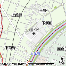 山田ドビー周辺の地図