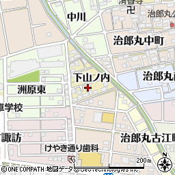 コーポ法成寺周辺の地図