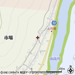 京都府船井郡京丹波町市場上ノ山周辺の地図