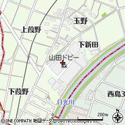 山田ドビー周辺の地図