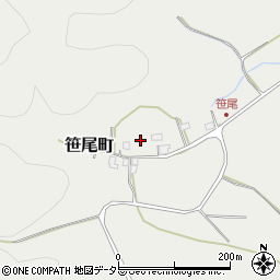 滋賀県彦根市笹尾町324周辺の地図