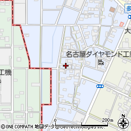 愛知県小牧市多気西町235周辺の地図