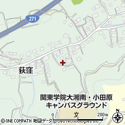 神奈川県小田原市荻窪819周辺の地図