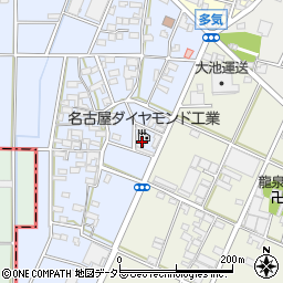 愛知県小牧市多気西町175周辺の地図