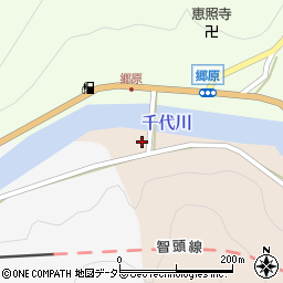 鳥取県八頭郡智頭町大内3周辺の地図