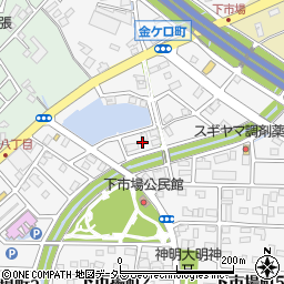愛知県春日井市下市場町4丁目9周辺の地図