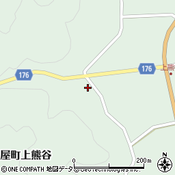 島根県雲南市三刀屋町上熊谷335周辺の地図