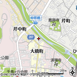 滋賀県彦根市大橋町25周辺の地図