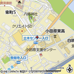 ＥＮＥＯＳオブリステーション小田原東ＳＳ周辺の地図