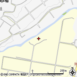 小糸川周辺の地図