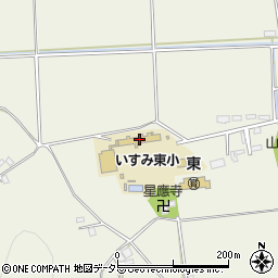 いすみ市立東小学校周辺の地図