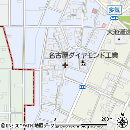 愛知県小牧市多気西町228周辺の地図