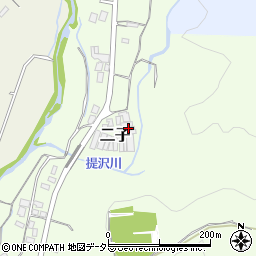 静岡県御殿場市二子88周辺の地図
