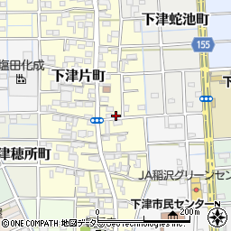 愛知県稲沢市下津片町101周辺の地図