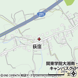 神奈川県小田原市荻窪947周辺の地図