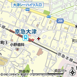 かながわ信用金庫大津支店周辺の地図