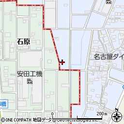 愛知県小牧市多気西町261周辺の地図