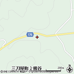 島根県雲南市三刀屋町上熊谷528周辺の地図