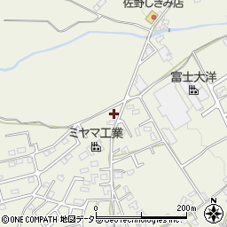静岡県富士宮市山宮1043周辺の地図