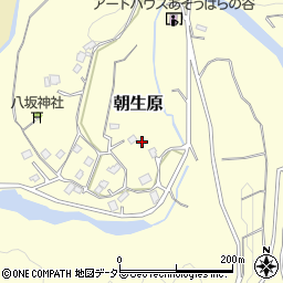 千葉県市原市朝生原1062-1周辺の地図