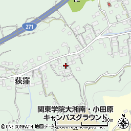 神奈川県小田原市荻窪876周辺の地図