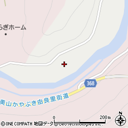 京都府南丹市美山町下吉田布袋尻周辺の地図