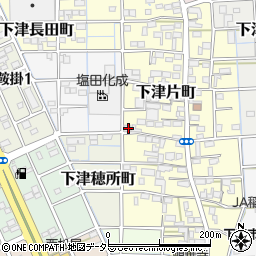 愛知県稲沢市下津片町89周辺の地図