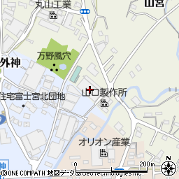 静岡県富士宮市山宮2165周辺の地図