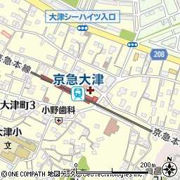 大津駅前共同ビル周辺の地図