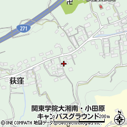神奈川県小田原市荻窪811周辺の地図