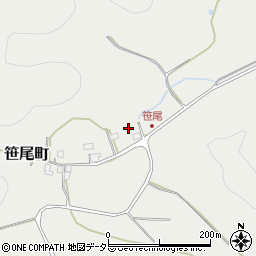 滋賀県彦根市笹尾町312周辺の地図