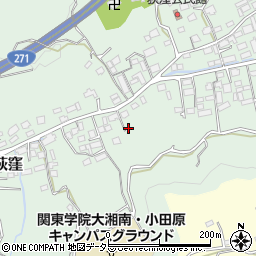 神奈川県小田原市荻窪799周辺の地図