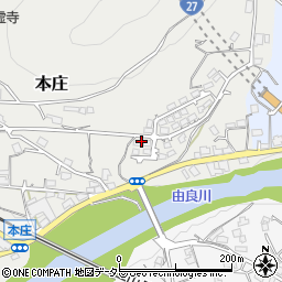 京都府船井郡京丹波町本庄ヒラキ周辺の地図