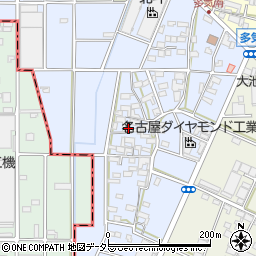 愛知県小牧市多気西町226周辺の地図