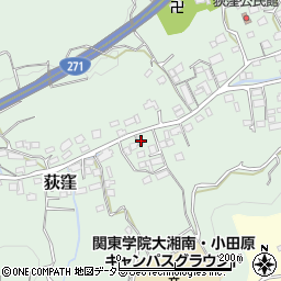 神奈川県小田原市荻窪875周辺の地図