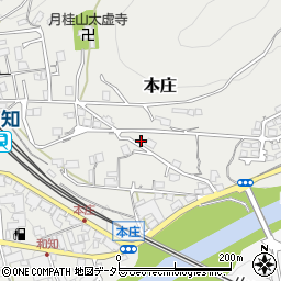 京都府船井郡京丹波町本庄石坂周辺の地図