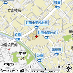 小田原市立町田小学校周辺の地図