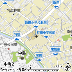 小田原市立町田小学校周辺の地図