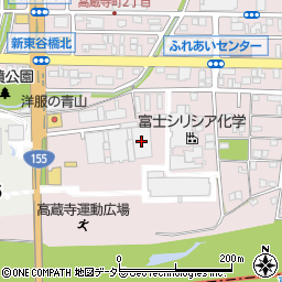 昭和精機株式会社高蔵寺工場周辺の地図