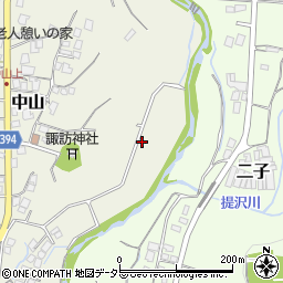 静岡県御殿場市中山358周辺の地図
