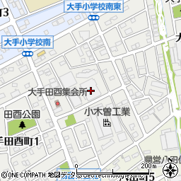 株式会社富田邦文社　春日井工場周辺の地図