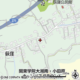 神奈川県小田原市荻窪878周辺の地図