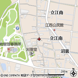 愛知県稲沢市祖父江町祖父江江西123周辺の地図
