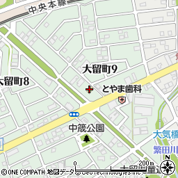 セブンイレブン春日井大留町店周辺の地図