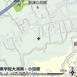 神奈川県小田原市荻窪757周辺の地図