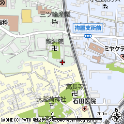 神奈川県小田原市荻窪168周辺の地図