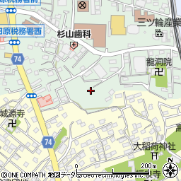 神奈川県小田原市荻窪390周辺の地図