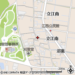 愛知県稲沢市祖父江町祖父江江西113周辺の地図