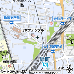 ポレスター小田原周辺の地図